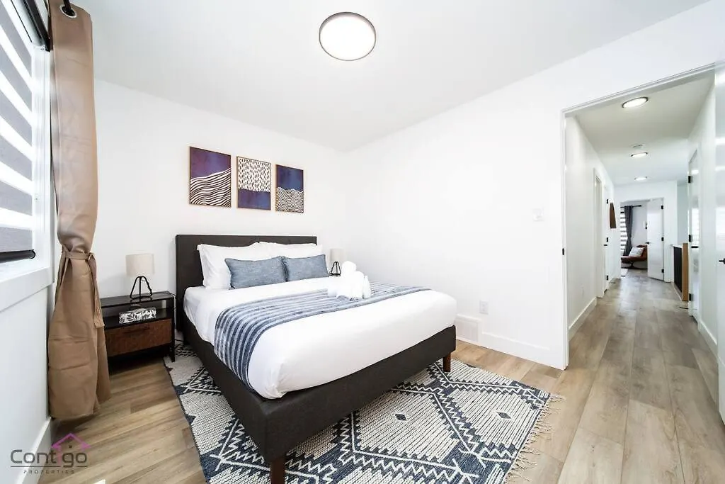 Urban Zen, Aircon, King Bed, 10 Min Wem & Dt! Villa Edmonton Feriehus