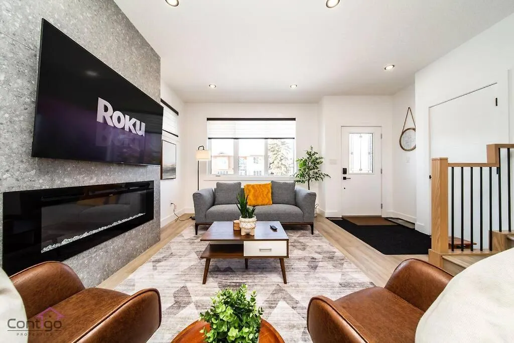 Urban Zen, Aircon, King Bed, 10 Min Wem & Dt! Villa Edmonton