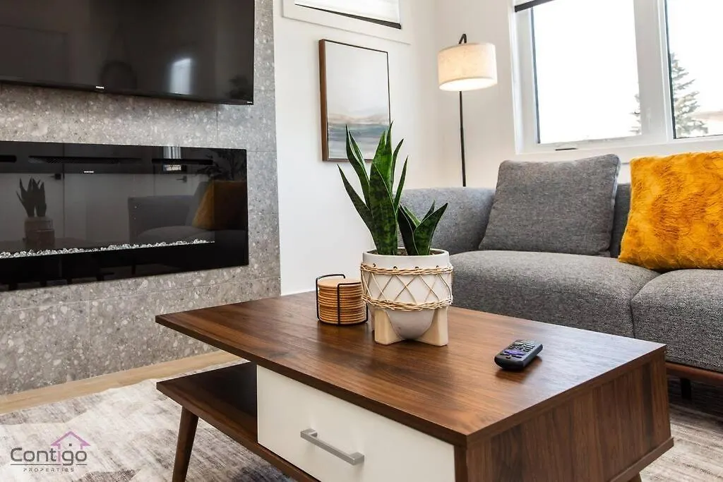 Urban Zen, Aircon, King Bed, 10 Min Wem & Dt! Villa Edmonton 0*,