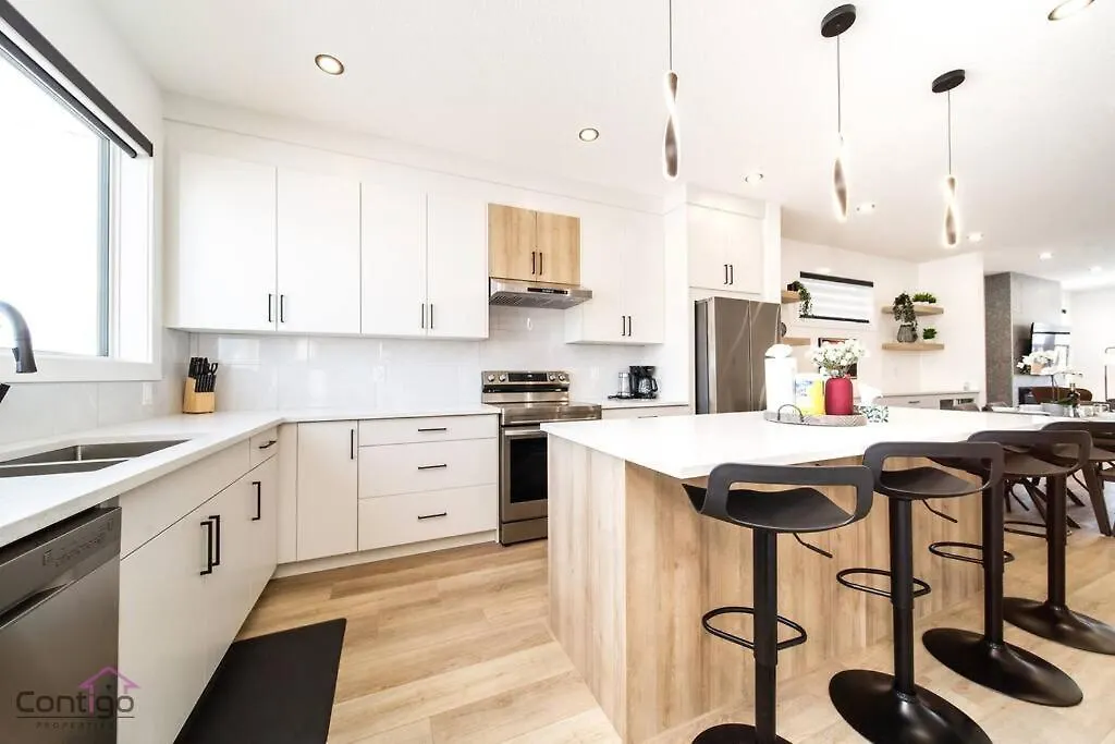 Urban Zen, Aircon, King Bed, 10 Min Wem & Dt! Villa Edmonton