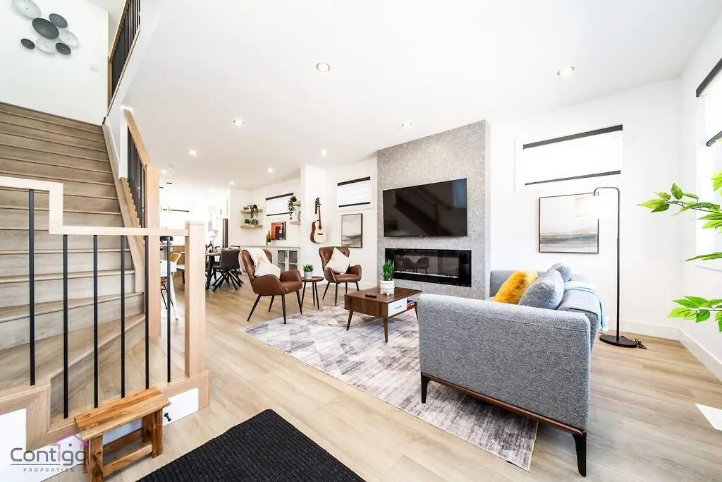 Urban Zen, Aircon, King Bed, 10 Min Wem & Dt! Villa Edmonton Canada