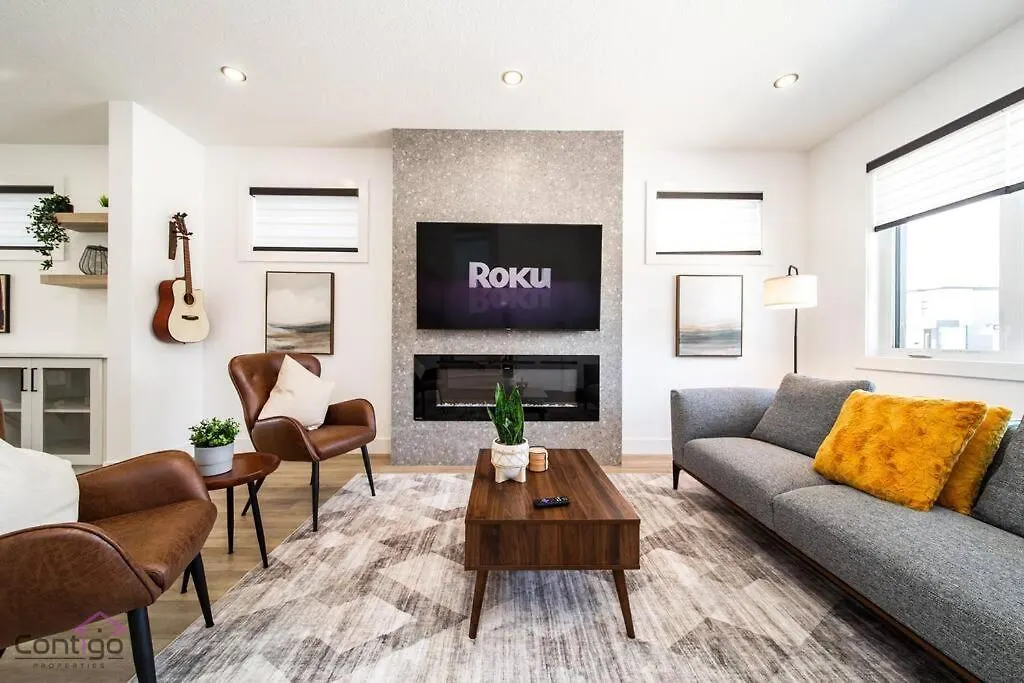 Urban Zen, Aircon, King Bed, 10 Min Wem & Dt! Villa Edmonton 0*,  Canada