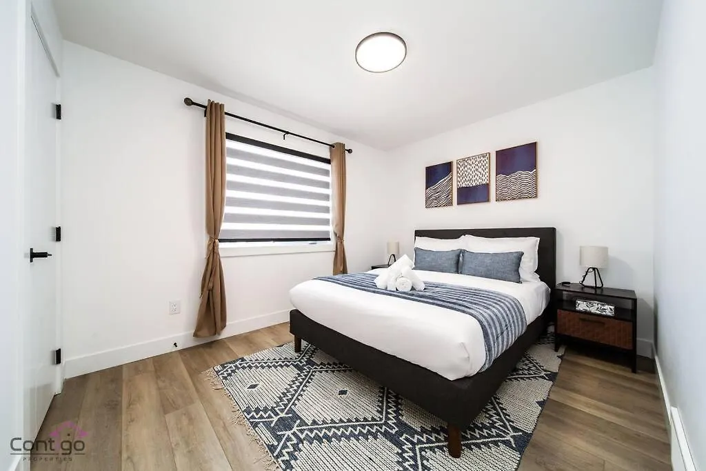 Urban Zen, Aircon, King Bed, 10 Min Wem & Dt! Villa Edmonton Feriehus