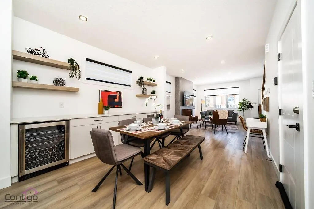 Urban Zen, Aircon, King Bed, 10 Min Wem & Dt! Villa Edmonton Kanada